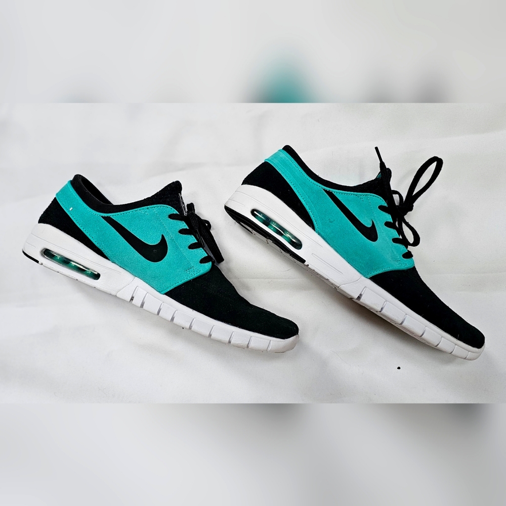 Nike SB Stefan Janoski Max Size 11.5 Black Mint Retro Teal